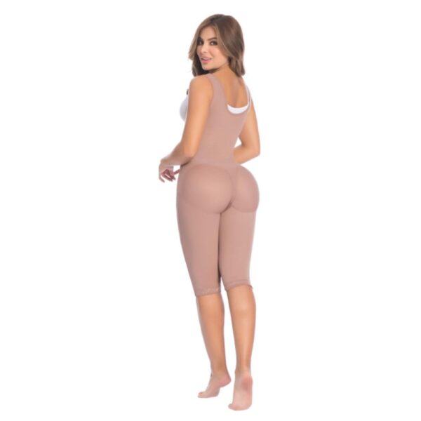 Faja de alta compresión de broches con moldeo de piernas y espalda - Image 2